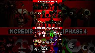 Incredibox Sprunki Phase 4 Vs Sprunki Phase 4 But AI🔥🎶