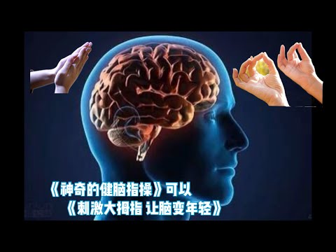 《神奇的健脑指操》可以《刺激大拇指，讓腦變年輕》