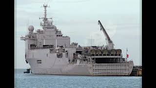 France Navy Foudre-class Dock transport ship 法國海軍 閃電級船塢運輸艦 剪輯