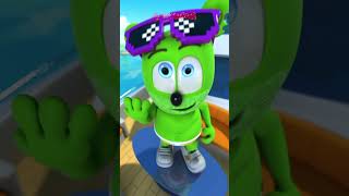 Summer Fun with Gummibär 🏄‍♂️☀️🎶 #summer #shorts