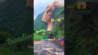 World's 😱 Biggest Landslides Places in Caught on Camera!🔥 #geography #disaster