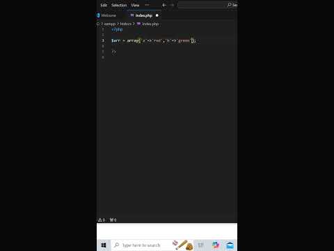 array_unique() function in php #development  #phplanguage #viralvideos #shorts