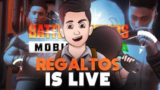 DAY 9-  RANK PUSH TO CONQUEROR | ONLY AKM AND M416 TODAY | BGMI WITH REGALTOS | RANK - 1030