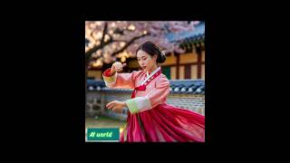 How AI think Human Dance  #aigirl #beauty #ai#dance