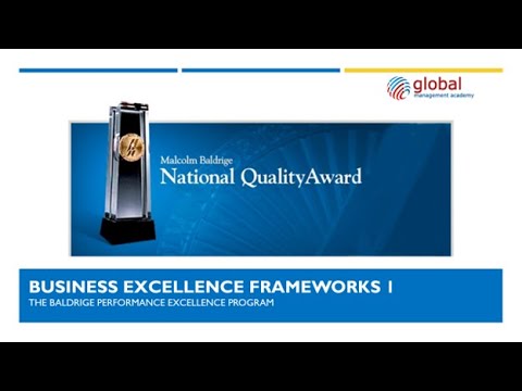 Understanding the Baldrige Business Excellence Program