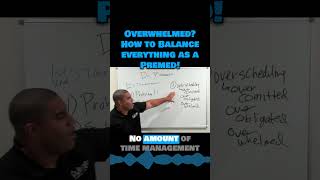 How to Balance everything as a Premed! #shorts