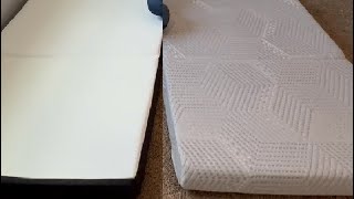 Folding Mattress Comparison Sweetcrispy vs  MLILY