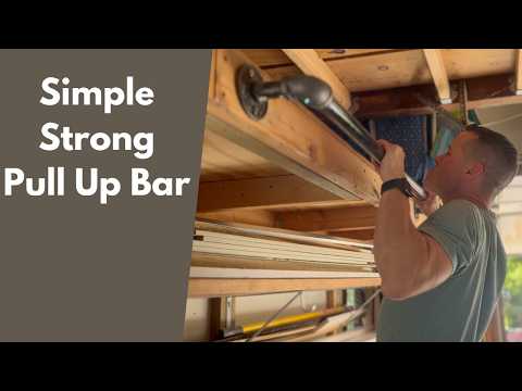 The Easiest DIY Pull Up Bar