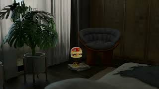 北歐風格、植物裝點簡約房間 Room tour | 室內設計