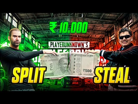 SPLIT OR STEAL IN BGMI ||EP#1