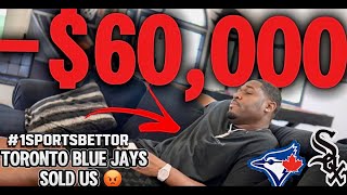 #1SPORTSBETTOR DPATT GAVE BACK YESTERDAYS PROFITS | BLUE JAYS SOLD ME