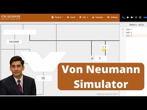 3- Von Neumann Architecture Simulation | Fetch Decode Execution | Stored Memory Program (Urdu/Hindi)