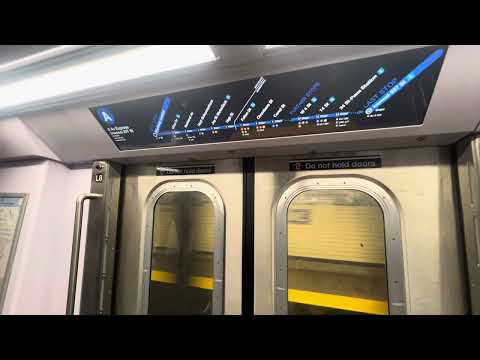 MTA R211A A train ride from Euclid Av to Broadway Junction