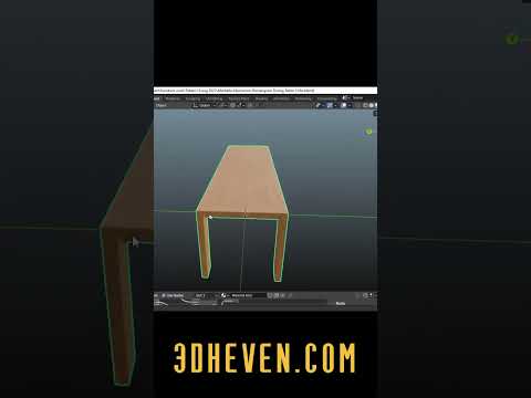 Dinning Table UV Unwrap #blender3d #blender | #3DHEVEN