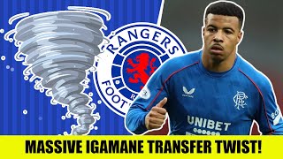 MASSIVE Hamza Igamane Rangers Twist!