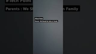 unity in family | #trending #uniity #techpoint #378