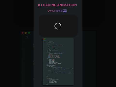 Loading Animation using #css and #html5 🚀#css #100daysofcode #fullstackdeveloper #frontend #java