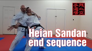 The Martial Minute - Heian Sandan Bunkai - Spin And Control