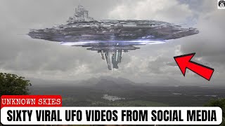 The Ultimate Collection of 60 Shocking UFO Sightings | UFO Footage Compilation