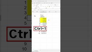 [1분엑셀] 유용한 기능 ; F2, F4, Ctrl+1