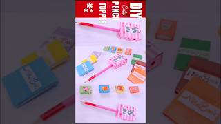 DIY unique pencil topper  #diy #craft #stationary #trending #viral #shorts #ytshort #cute