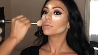 Holiday makeup how to make a beautiful face for a woman in a short time