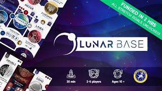 【來媽報桌遊】LunarBase 10分鐘建立月球基地！快速好上手的卡片遊戲