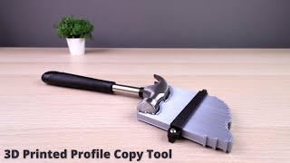 3D Printed Contour Profile Copy Tool - DIY Project