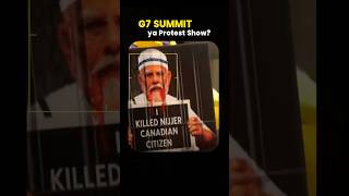 Khalistan Tensions Flare at G7🔥 |#Khalistan #G7Summit #CanadaNews #IndiaCanada #Geopolitics #Shorts