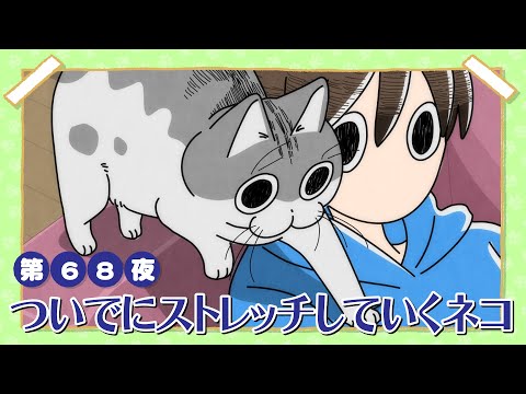 アニメ『夜は猫といっしょ』第68夜「ついでにストレッチしていくネコ」