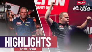 FIRST ROUND COMPLETE! ✅ | 2025 Baltic Sea Darts Open | Day One Evening Highlights