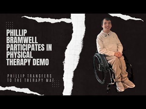 Mastering Transfers: Phillip Moves to the Therapy Mat