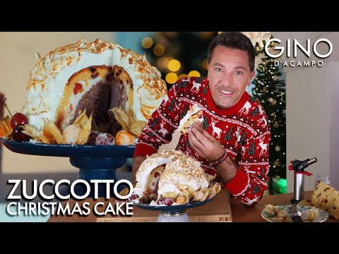 Gino's Zuccotto - Christmas Ice Cream Cake Recipe 🎄 | Gino D'Acampo