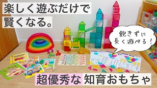 【2歳〜3歳】知育おもちゃ紹介。楽しく遊ぶだけで賢くなる、超優秀なおもちゃ6選🎁🎵誕生日プレゼントや、クリスマスプレゼントに最適！