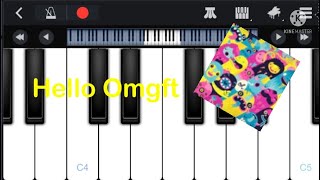 Omgft Hello On Piano
