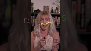 Casu Marzu Maggots #shorts