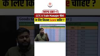 RRB NTPC CBT 1 Score For Train Manager & CCTC | RRB NTPC 2024 #mdclasses #satyamsir