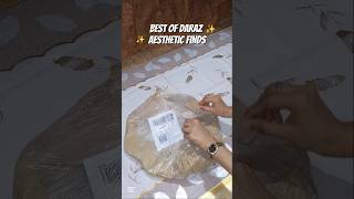 BEST OF DARAZ🧡|Aesthetic Daraz shopping haul|Mini shopping haul|Daraz shopping haul|#foryou #short
