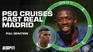FULL REACTION: PSG get DOMINANT win over Real Madrid to advance to Club World Cup Final 👀 | ESPN FC
