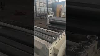 fast speed expanded metal mesh making machine continous Flattening and leveler expanded metal steel