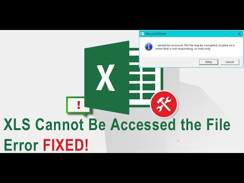 Fixing "XLS Cannot Be Accessed the File May Be Corrupted Located on A Server" | Excel Tech & Tricks