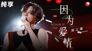 最好听翻唱之一！薛之谦惊艳翻唱《因为爱情》比陈奕迅唱得还有故事感！ #嗨唱起来 Here We Sing Clip