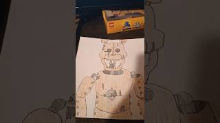 I DREW THE CAT FROM FNAC 2!!! #fnaf #fnafart #fnafdrawing
