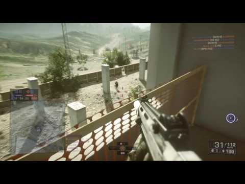 Battlefield 4, even doing headshots can't keep you alive.