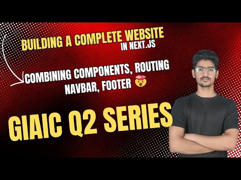 Combining Components, Navbar, Footer, and Routing in Nextjs