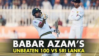 🔥Scintillating strokeplay 🎥 Highlights of Babar Azam's unbeaten 100 against Sri Lanka in 2019 | PCB