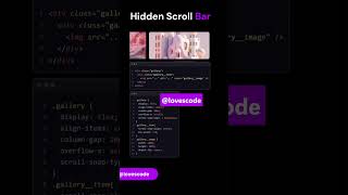 🚀CSS Trick Smooth Scroll with Hidden Scrollbars!