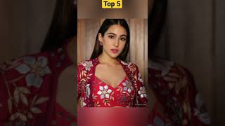 Sara Ali Khan Top 5 #shorts #actress #hotactress