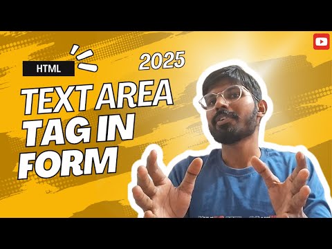 How to Use the Text Area Tag in HTML Forms | Complete Tutorial #htmltutorial #webdevelopement