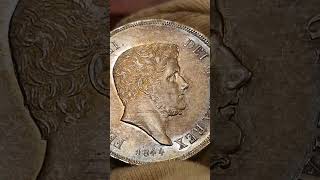 NAPOLI. Ferdinando II di Borbone (1830-1859). 120 Grana 1844. AG (g 27,55). Magliocca 552. SPL+/FDC